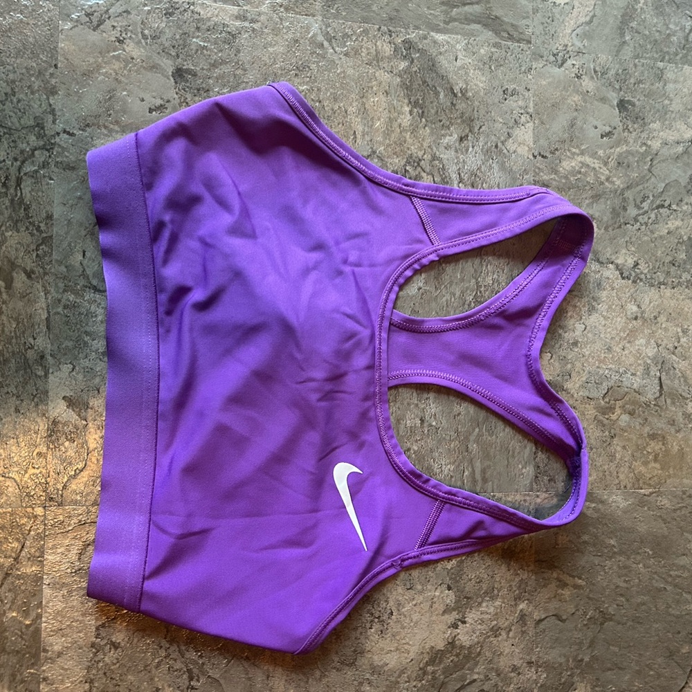 Nike Women's Vibrant Purple Sports Bra